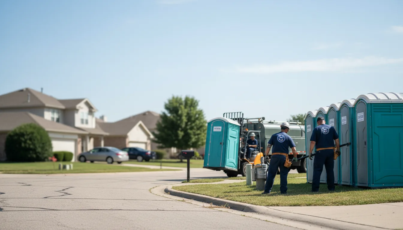 Porta Potty Rental in Tamaroa, IL near me